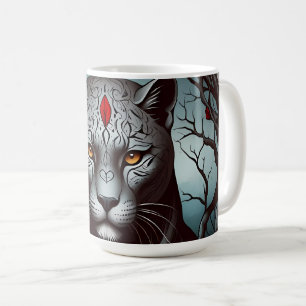 Acryl-Schlüsselanhänger Kaffeetasse