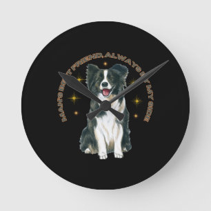 Acryl-Schlüsselanhänger Runde Wanduhr