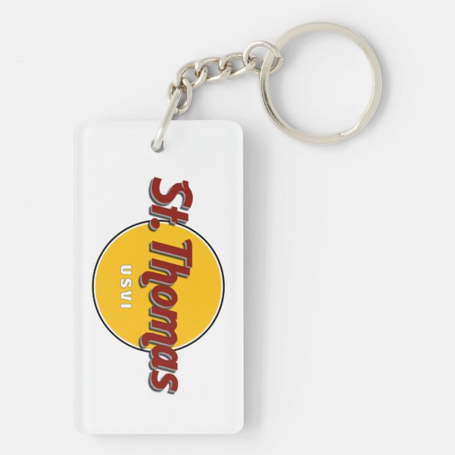 Acryl-Schlüsselanhänger Schlüsselanhänger (Rückseite)