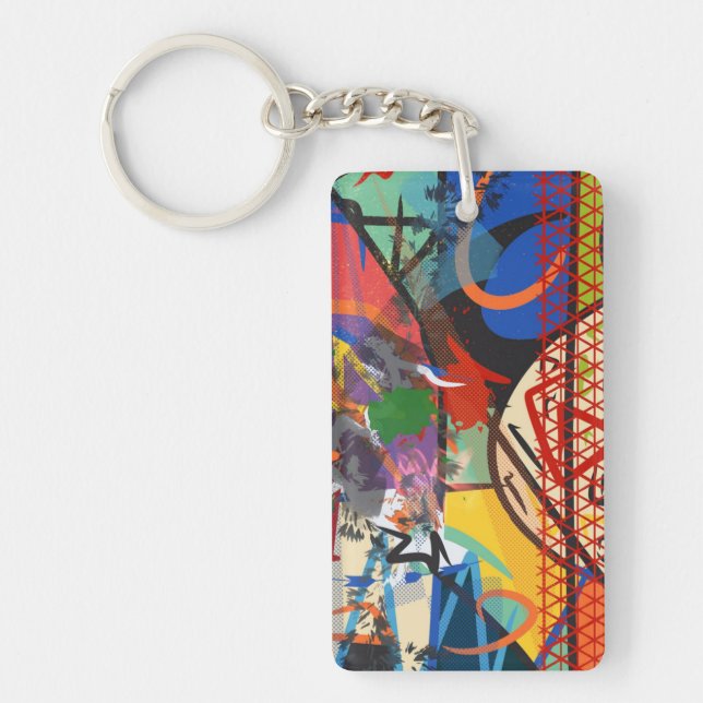 Acryl-Schlüsselanhänger Schlüsselanhänger (Vorderseite)