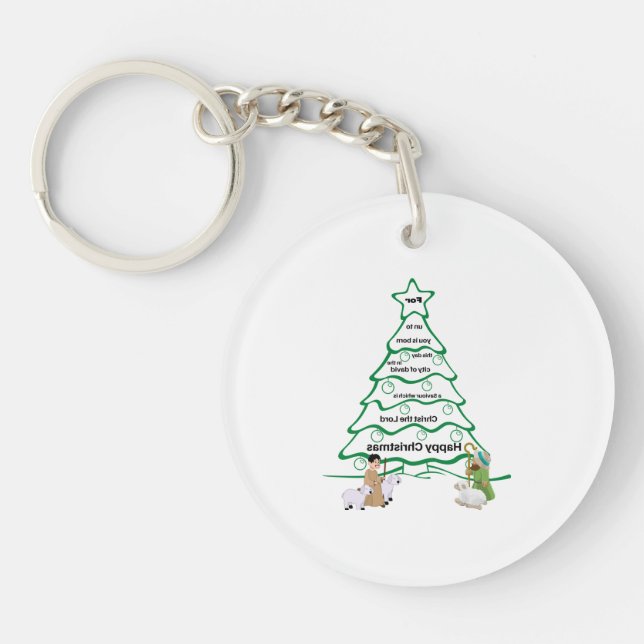 Acryl-Schlüsselanhänger Schlüsselanhänger (Vorderseite)