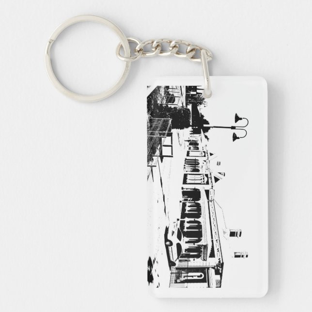 Acryl-Schlüsselanhänger Schlüsselanhänger (Vorderseite)