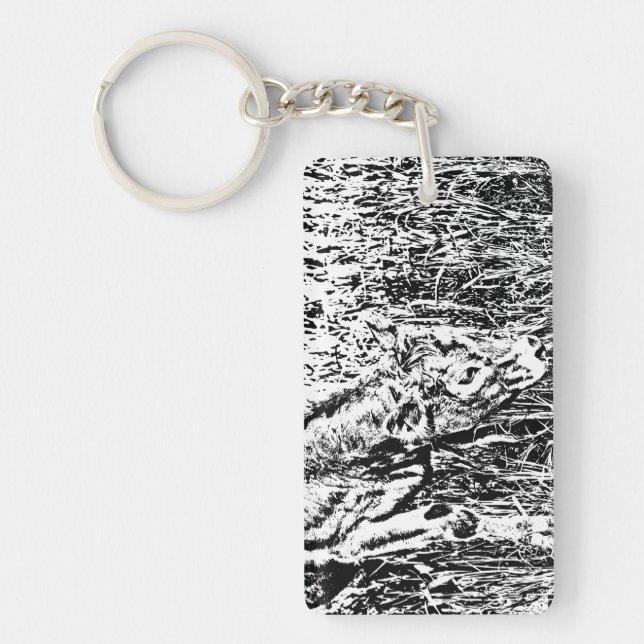 Acryl-Schlüsselanhänger Schlüsselanhänger (Vorderseite)