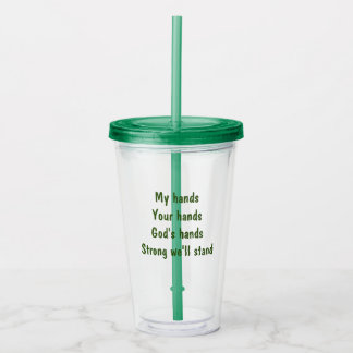 Acryl-Tumbler Acryltrinkbecher