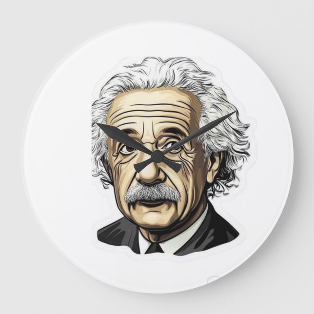 Acryl-Uhr Große Wanduhr (Vorderseite)