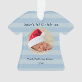 Acryl-Verzierung des Babys erste Weihnachts Ornament