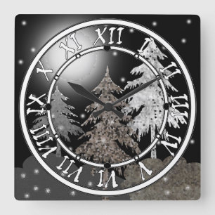 Acryl-Wanduhr Quadratische Wanduhr