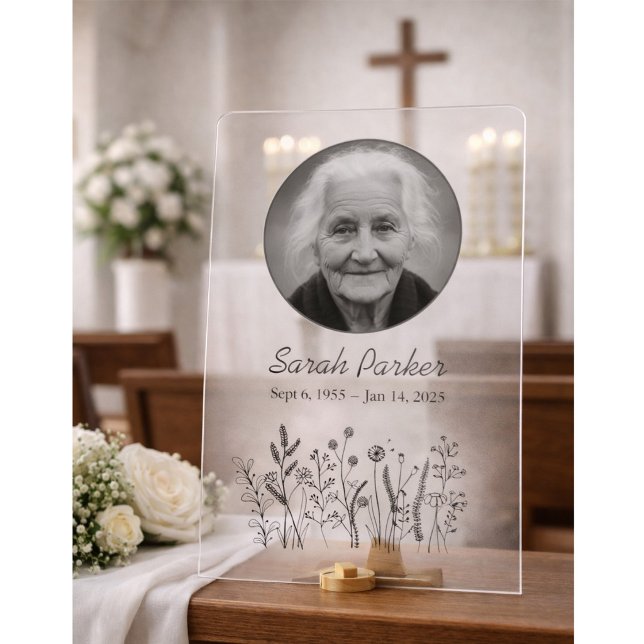Acryl Willkommensschild mit Foto Acrylschild (Von Creator hochgeladen)