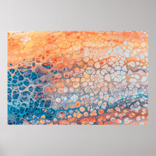 Acrylfarbe Poster