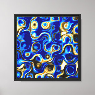 Acrylfarben-Kinetische Malerei Leinwanddruck
