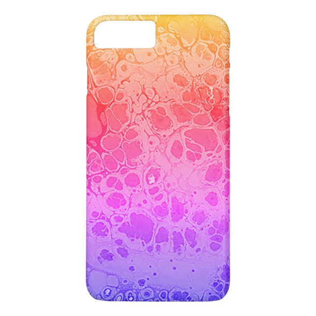 Acrylgießen auf die Leinwand. Case-Mate iPhone Hülle (Rückseite)