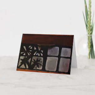 "Acrylglas-Scherben" Gute-Besserung-Karte Karte
