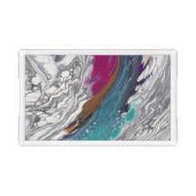 Acrylglas-Serviertablett