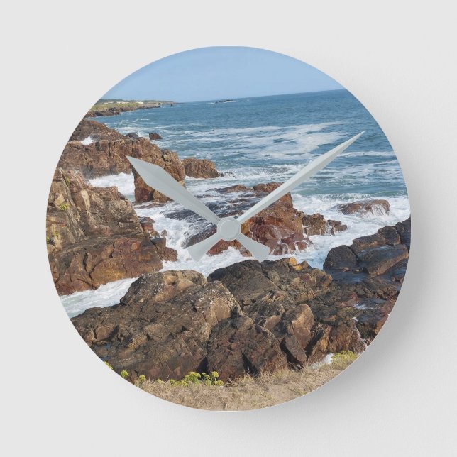 Acrylglas-Uhr Runde Wanduhr (Vorderseite)