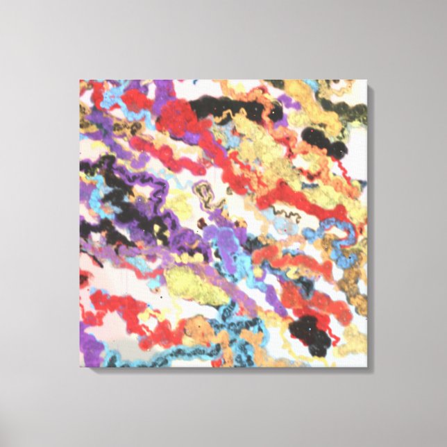 Acrylic contemporary Painting  Leinwanddruck (Vorderseite)