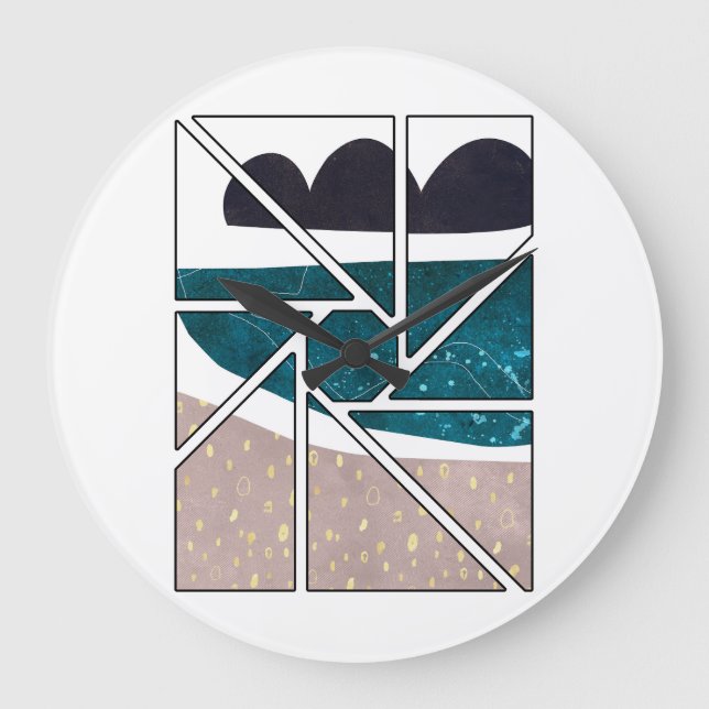 Acrylic Große Wanduhr (Vorderseite)