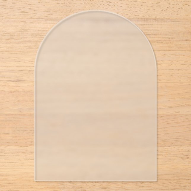 Acrylic Invitation (Recto)