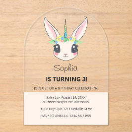 Acrylic Invitation Acryleinladungen