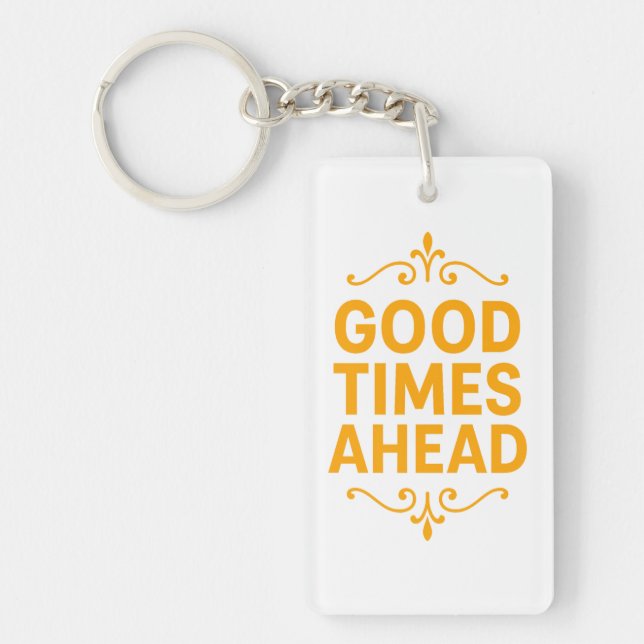 Acrylic Keychain, Rectangle (double-sided) (Devant)