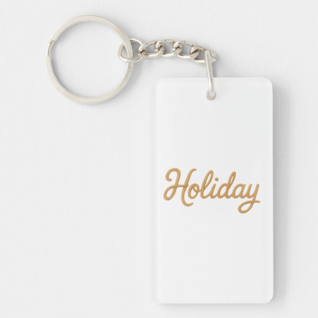Acrylic Keychain, Rectangle (double-sided) (Devant)