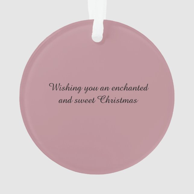 Acrylic Ornament (Rückseite)