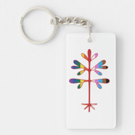 Acrylic Pride Sapling Schlüsselanhänger