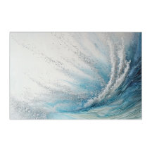 Acrylic Print der abstrakt Wave-Serie