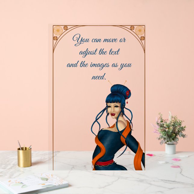 Acrylic Sign (Mariage)