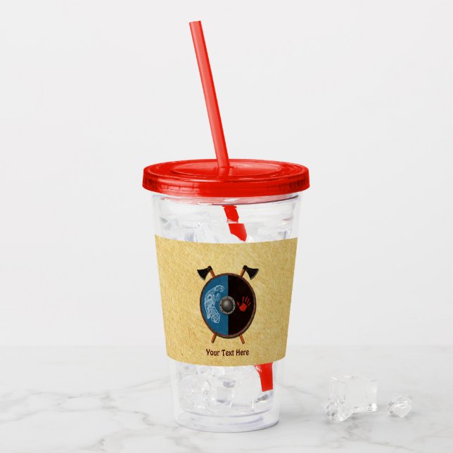 Acrylic Tumbler Acryltrinkbecher (Vorderseite Ice)