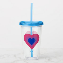 Acrylic Tumbler, gebacken Acryltrinkbecher