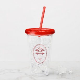 Acrylic Tumbler in Red Acryltrinkbecher
