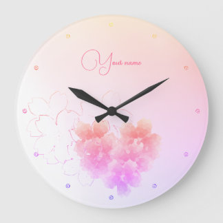 Acrylic Wall Clock Große Wanduhr