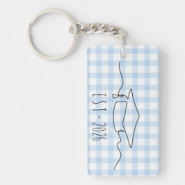 Acrylic with Personalized Date Graduation Souvenir Schlüsselanhänger