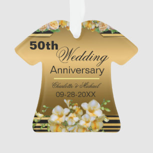 Acrylique du cinquantième Mariage d'or