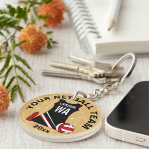 Acrylique Netball Personnalisable