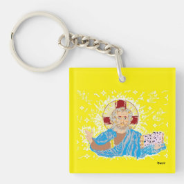 Acrylischer Schlüsselanhänger: Lord Jesus Christ Schlüsselanhänger