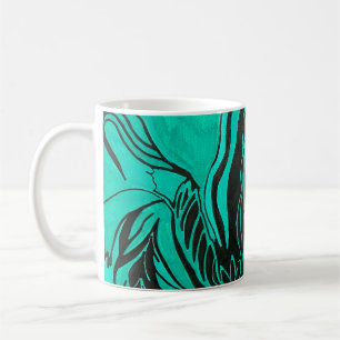 Acrylmalerei Kaffeetasse