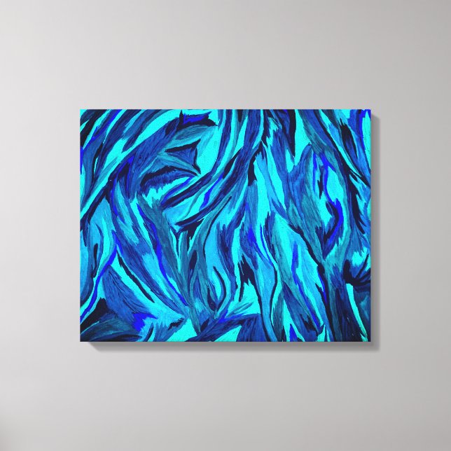Acrylmalerei Leinwanddruck (Vorderseite)