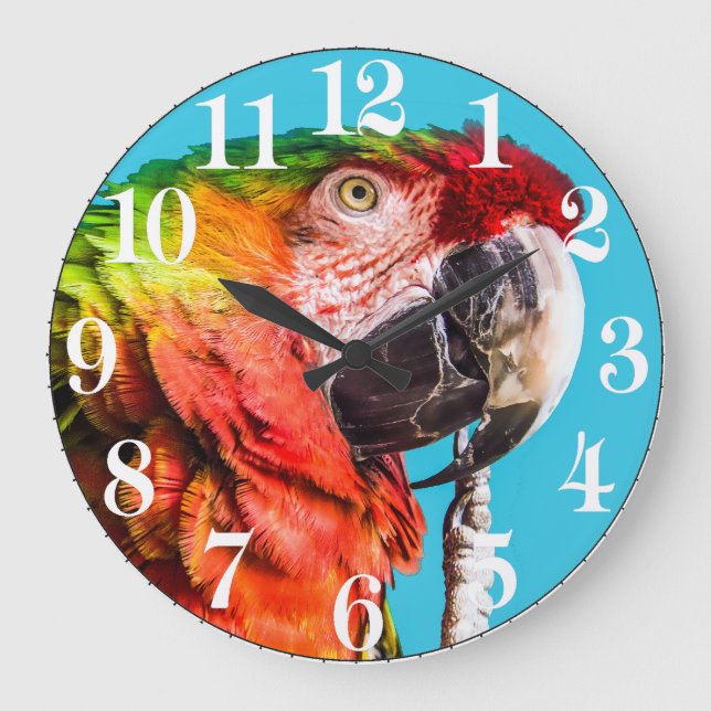 Acrylmauer Große Wanduhr (Vorderseite)