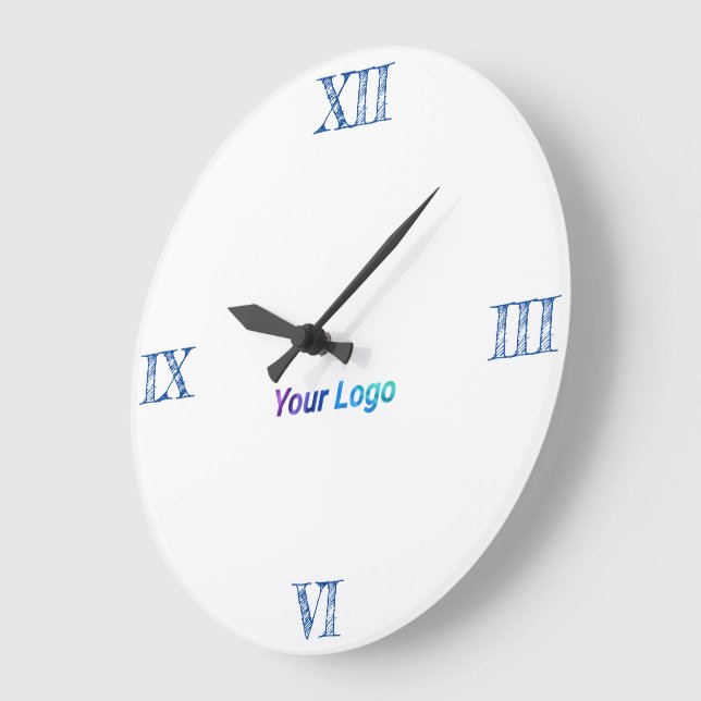 Acrylmauer Große Wanduhr (Winkel)