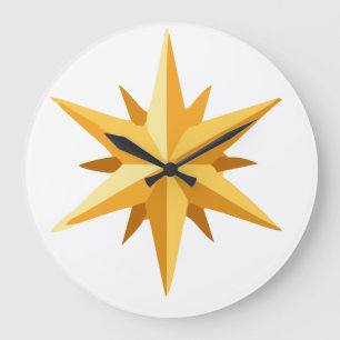 Acrylmauer Große Wanduhr