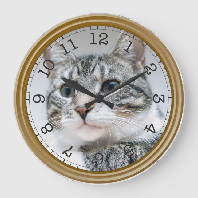 Acrylmauer Große Wanduhr (Vorderseite)