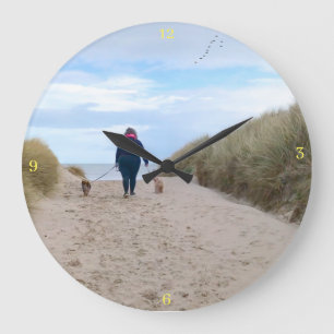 Acrylmauer Große Wanduhr