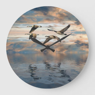 Acrylmauer Große Wanduhr