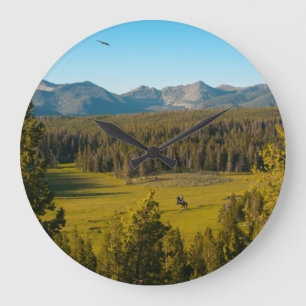 Acrylmauer Große Wanduhr