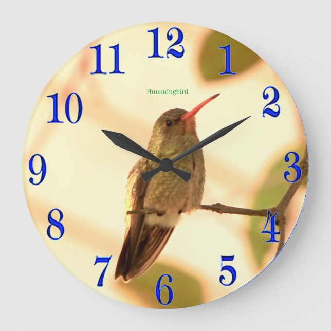 Acrylmauer Große Wanduhr (Vorderseite)