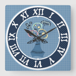 Acrylmauer Quadratische Wanduhr