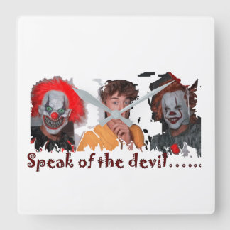 Acrylmauer Quadratische Wanduhr