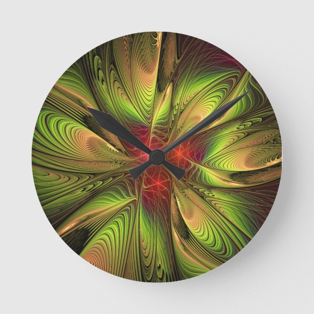 Acrylmauer Runde Wanduhr (Vorderseite)