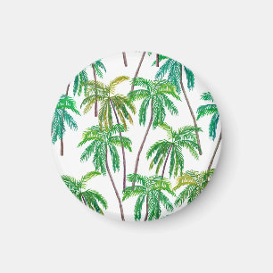 Acrylpalmen: Sommertextilstruktur. Magnet